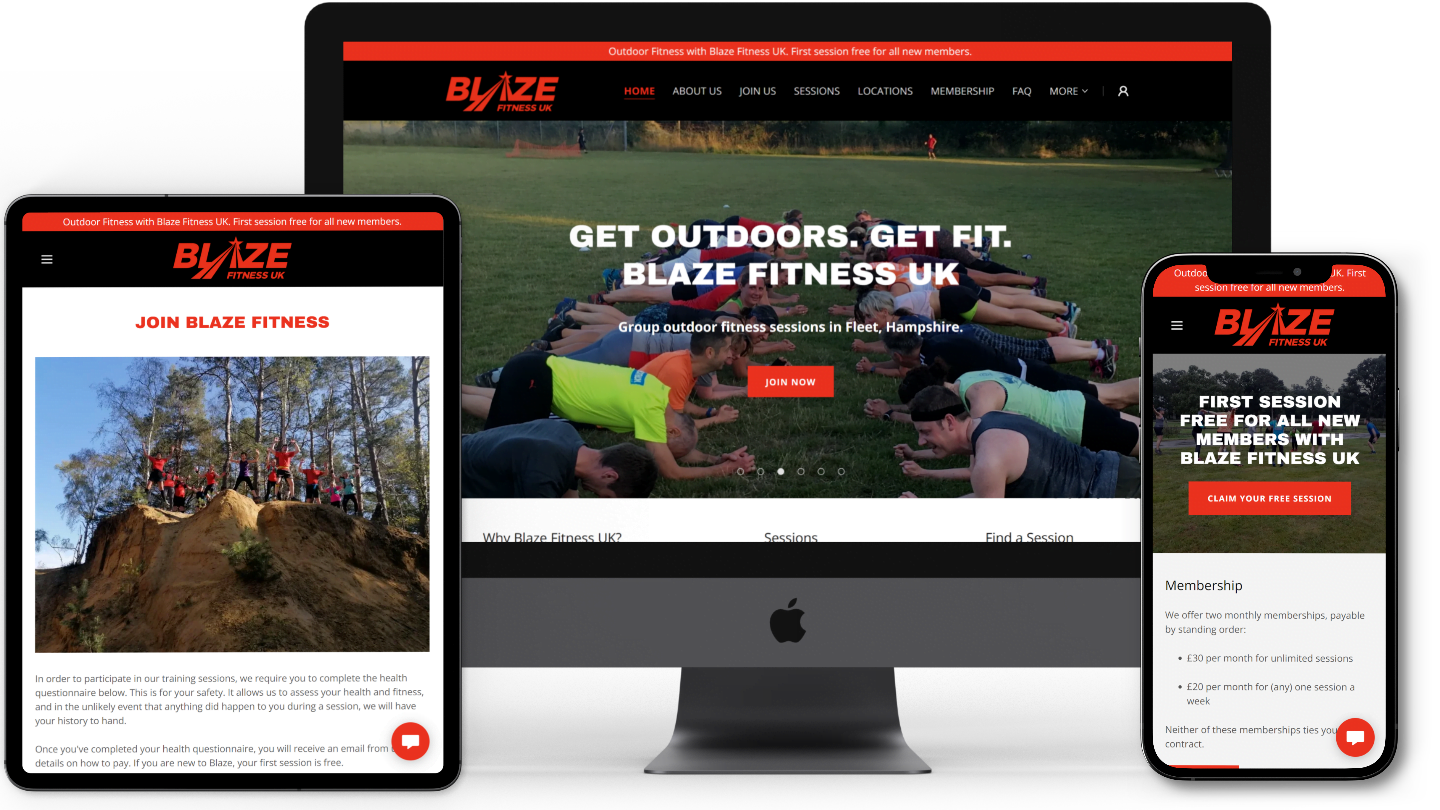 Blaze Fitness UK